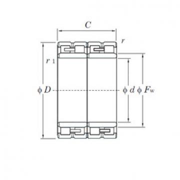 Cylindrical Roller Bearings 74FC52400W KOYO