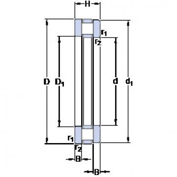 Cylindrical Roller Bearings 891/600 M SKF