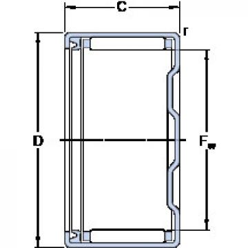 Cylindrical Roller Bearings BK 1514 RS SKF