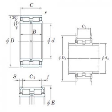 Cylindrical Roller Bearings DC5011NR KOYO