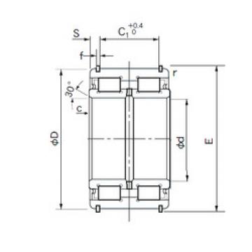 Cylindrical Roller Bearings E5012NRNT NACHI