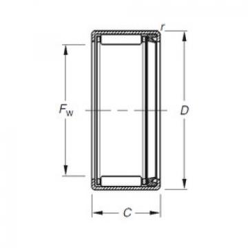 needle roller thrust bearing catalog F-86827 INA