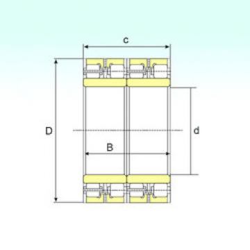 Cylindrical Roller Bearings FCDP 100142480 ISB