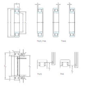 Cylindrical Roller Bearings N 1010 KTNHA/HC5SP SKF