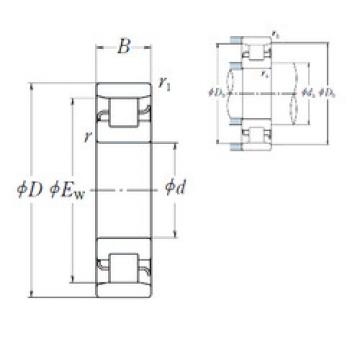 Cylindrical Roller Bearings N 214 NSK