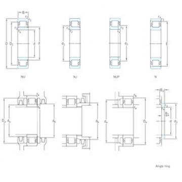 cylindrical bearing nomenclature NUP314ECP SKF