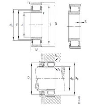 Cylindrical Roller Bearings N334-E-M1 FAG