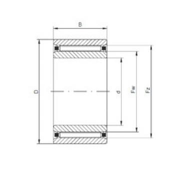 Cylindrical Roller Bearings NAO12x24x13 ISO