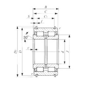 Cylindrical Roller Bearings NAS 5008ZZNR IKO