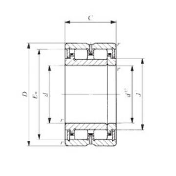 Cylindrical Roller Bearings NAU 4904 IKO