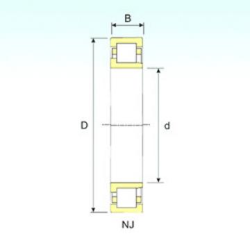 Cylindrical Bearing NJ 406 ISB