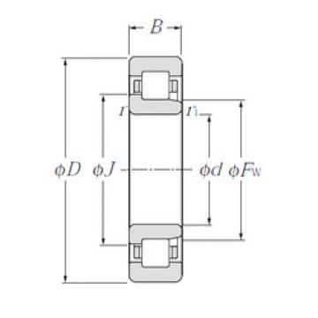 Cylindrical Bearing NJ207E CYSD