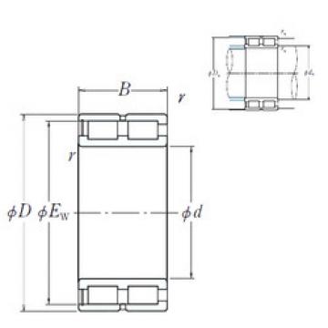 Cylindrical Bearing NNCF4872V NSK