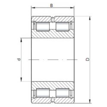 cylindrical bearing nomenclature SL024848 ISO