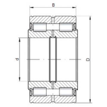 cylindrical bearing nomenclature SL045006 ISO