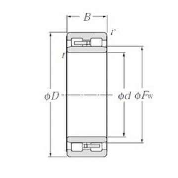 Cylindrical Roller Bearings Distributior NNU4968 NTN