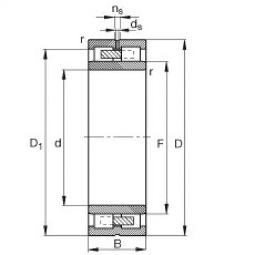 Cylindrical Roller Bearings Distributior NNU4932-S-M-SP FAG