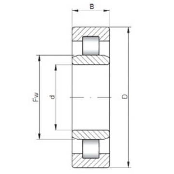 Cylindrical Roller Bearings Distributior NU10/670 CX