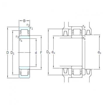 Cylindrical Roller Bearings Distributior NU216ECM/HC5C3 SKF
