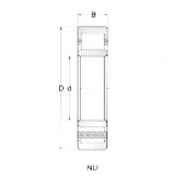 Cylindrical Roller Bearings Distributior NU314 CRAFT