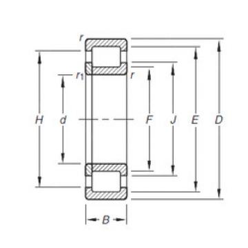 Cylindrical Roller Bearings Distributior NUP2212E.TVP Timken