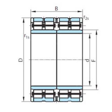 cylindrical bearing nomenclature PSL 512-305 PSL