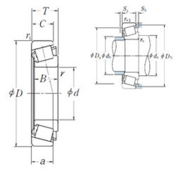 cylindrical bearing nomenclature R1060-1 NSK