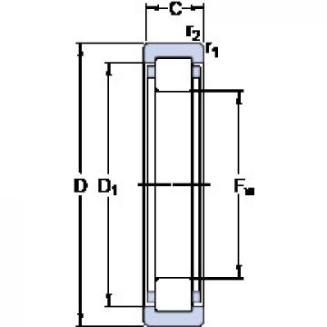 cylindrical bearing nomenclature RNU 1007 ECP SKF