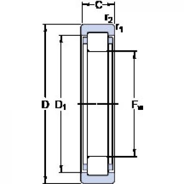 cylindrical bearing nomenclature RNU 1009 ECP SKF