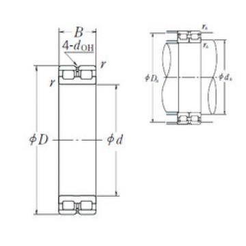 cylindrical bearing nomenclature RSF-4822E4 NSK