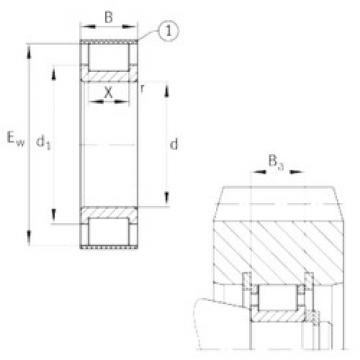 cylindrical bearing nomenclature RSL182206-A INA