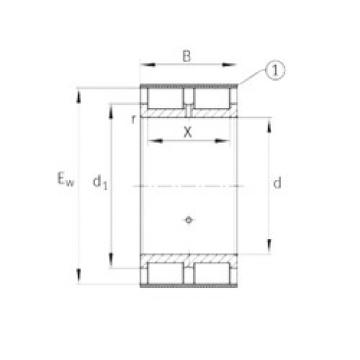 cylindrical bearing nomenclature RSL185007-A INA