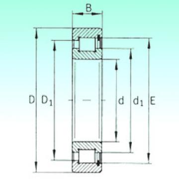 cylindrical bearing nomenclature SL1818/500 NBS