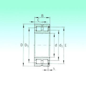 cylindrical bearing nomenclature SL185007 NBS