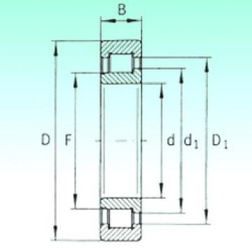 cylindrical bearing nomenclature SL192314 NBS