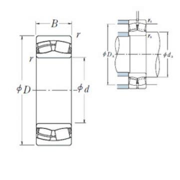 spherical roller bearing axial load 24028CE4 NSK