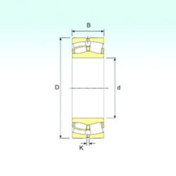 spherical roller bearing axial load 239/800 ISB