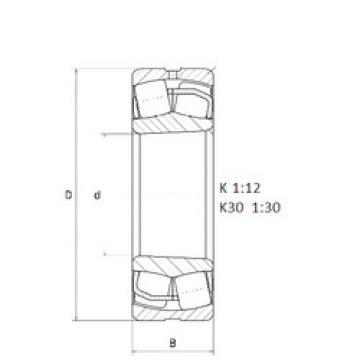 spherical roller bearing axial load 240/1180BK30 NTN