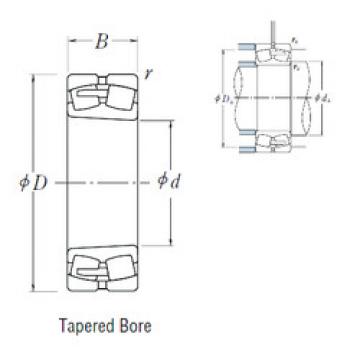 spherical roller bearing axial load 239/750CAKE4 NSK