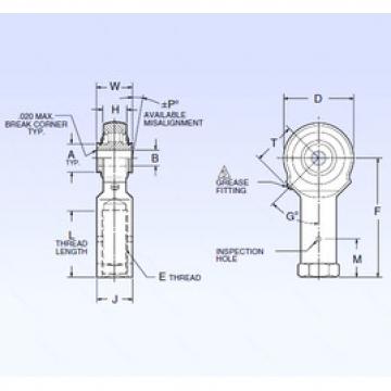 spherical roller bearing axial load ARR3FFN-1A NMB