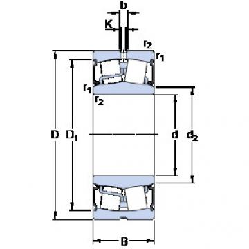 spherical roller bearing axial load BS2-2315-2RS/VT143 SKF