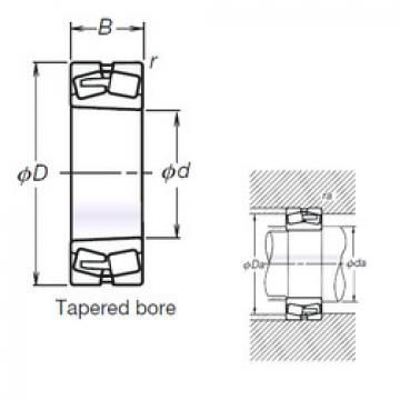 spherical roller bearing axial load TL22228CDKE4 NSK