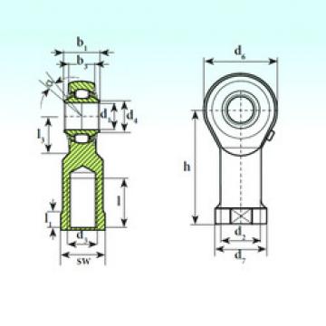 spherical roller bearing axial load TSF 16 RB ISB