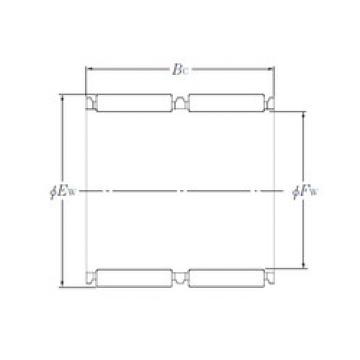 needle roller bearing sleeve K68×74×35ZW NTN