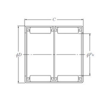 needle roller thrust bearing catalog F-203786.2 INA