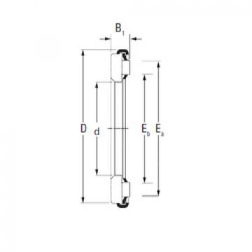 needle roller thrust bearing catalog AX 14 220 270 Timken