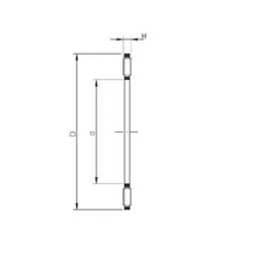 needle roller thrust bearing catalog AXK 2542 ISO