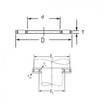 needle roller thrust bearing catalog AXK140180 KOYO