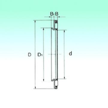 needle roller thrust bearing catalog AXW 12 NBS