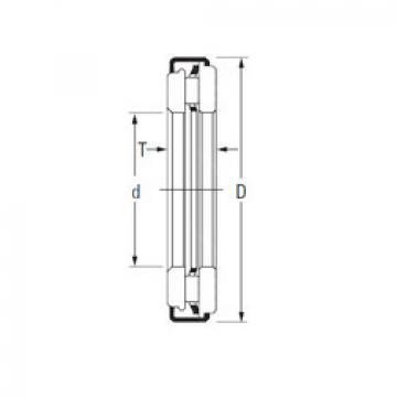 needle roller thrust bearing catalog AXZ 5,5 8 16 Timken